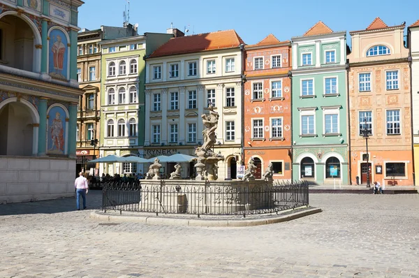 Proserpinas噴水、 Stary Rynkの旧市場広場。ポズナン — ストック写真