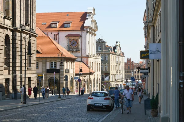 Strade della città vecchia. Poznan — Foto Stock