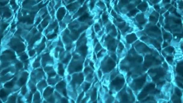 Animación de fondo de superficie de agua — Vídeo de stock