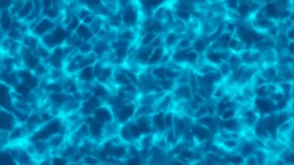 Animación de fondo de superficie de agua — Vídeo de stock