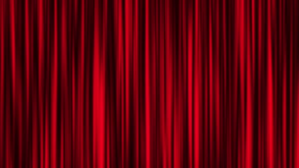 Rideau rouge animation 
