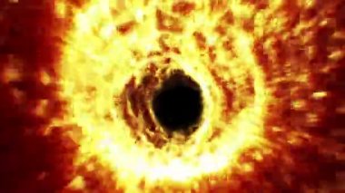 Yangın tüneli üzerinden uçan