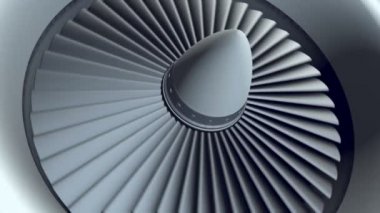 Jet motoru bıçaklar