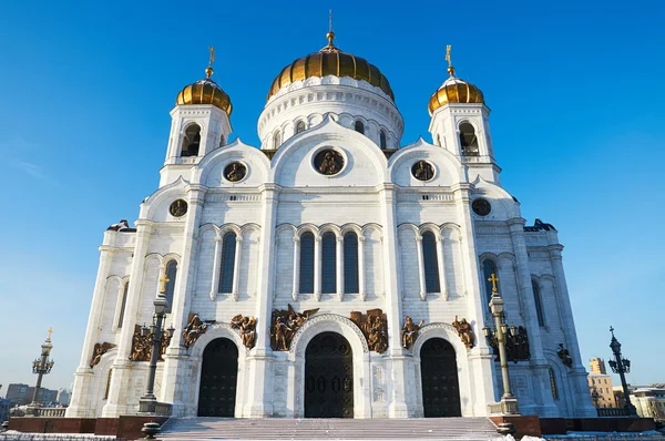 Собор Христа Спасителя. Москва — стоковое фото