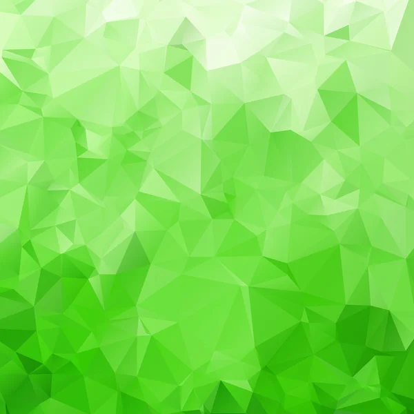 Abstrato triângulo textura verde — Vetor de Stock
