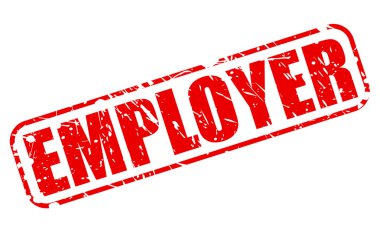 İşveren kırmızı damga metni