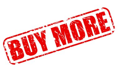 Daha fazla kırmızı damga metni satın