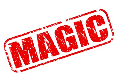 Sihirli kırmızı damga metni