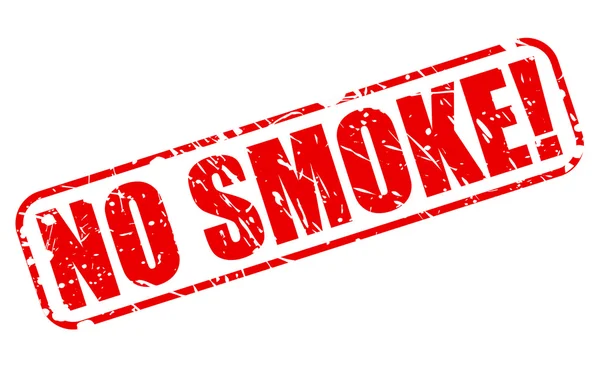 NO SMOKE red stamp text — Stock Vector