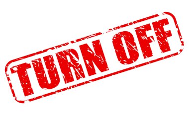 Kırmızı damga metni devre dışı bırak