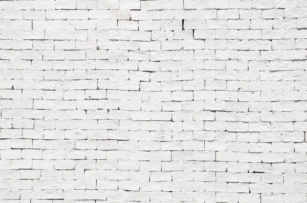 Pared de ladrillo blanco para textura — Foto de Stock