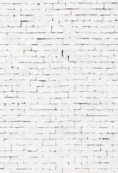 Biały cegła mur dla tekstury — Zdjęcie stockowe
