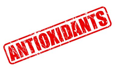 Antioksidanlar kırmızı damga metni
