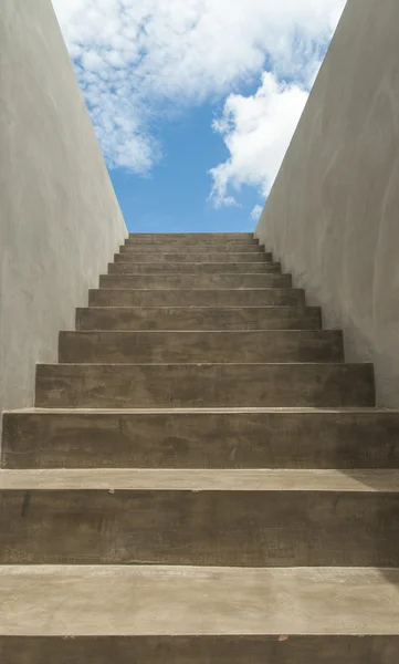 Concrete Stair to the sky — Stock Photo, Image