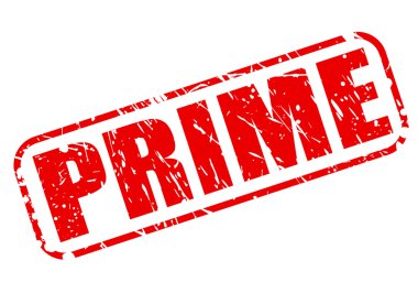 Satılık kırmızı damga metni asal