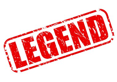 tekst czerwony znaczek legendy