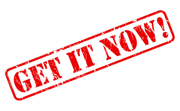 Получите текст красной печати
