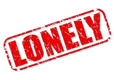 Yalnız kırmızı damga metni