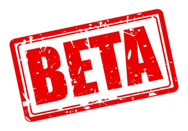 Beta kırmızı damga metni