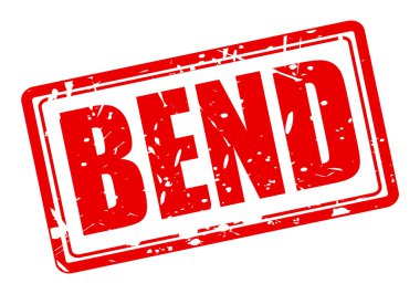 Kırmızı damga metni eğmek