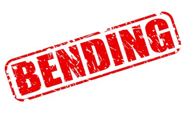 Kırmızı damga metni bükme