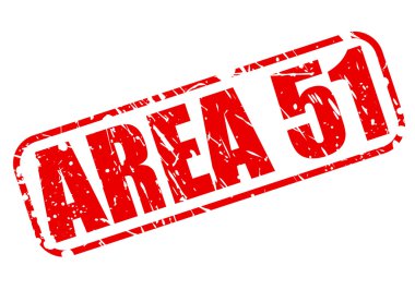 Area 51 red stamp text clipart