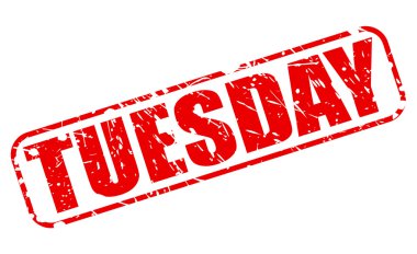 Salı kırmızı damga metni