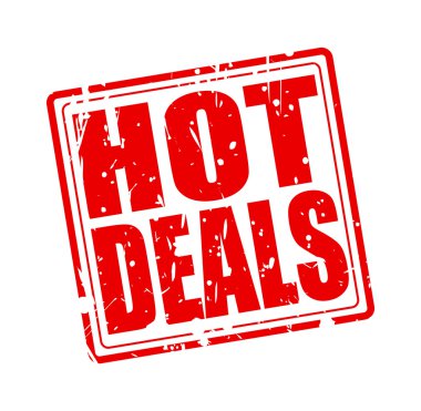 Sıcak fırsatlar kırmızı damga metni