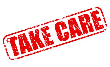 Kendine iyi bak kırmızı damga metni