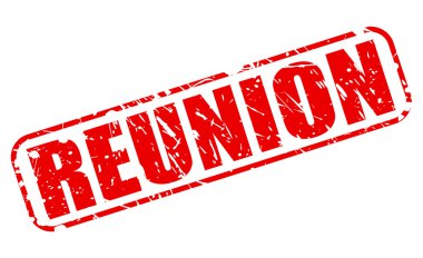 Reunion kırmızı damga metni