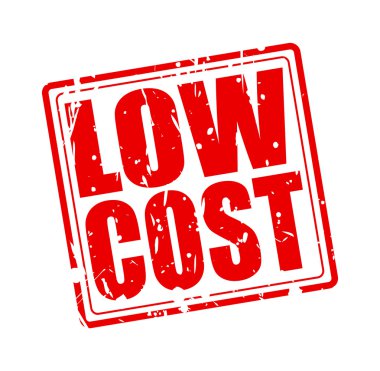 Düşük maliyetli kırmızı damga metni 