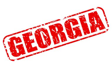 Georgia kırmızı damga metni