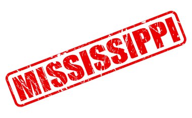 Mississippi kırmızı damga metni