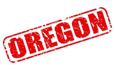 Oregon kırmızı damga metni
