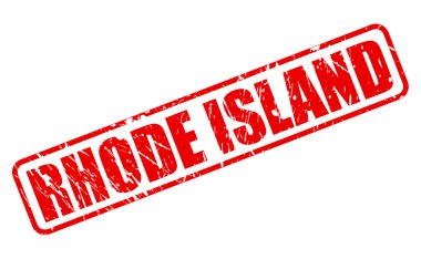 Rhode Island kırmızı damga metni