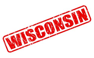Wisconsin kırmızı damga metni