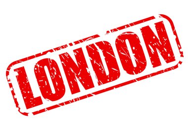 Londra kırmızı damga metni
