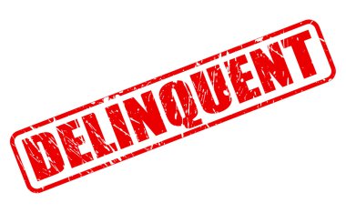 Suçlu kırmızı damga metni