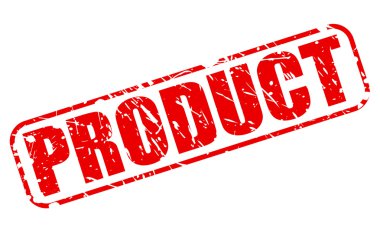 Ürün kırmızı damga metni