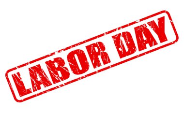 İşçi Bayramı Kırmızı damga metni