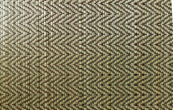 Detail dřevěné bambusové rohože textury — Stock fotografie