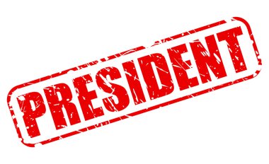 Başkan kırmızı damga metni