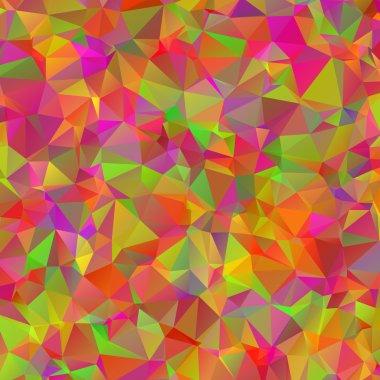 Soyut üçgen renkli doku