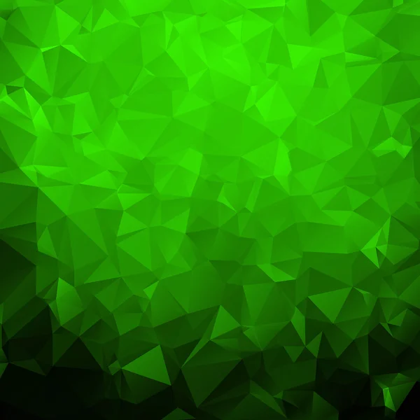 Абстрактная зелёная текстура треугольника — стоковый вектор