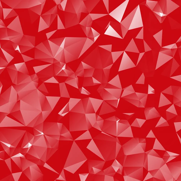 Modèle polygone abstrait rouge — Image vectorielle
