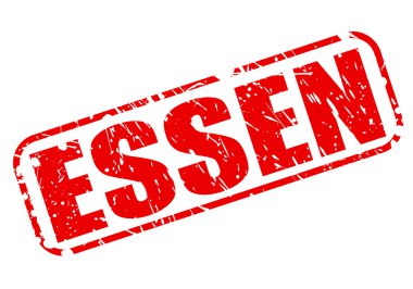 Essen kırmızı damga metni