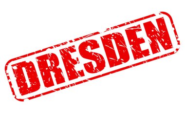 Dresden kırmızı damga metni