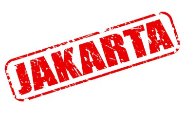 Jakarta kırmızı damga metni