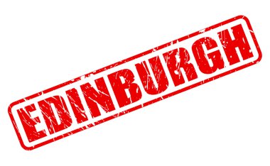 Edinburgh kırmızı damga metni