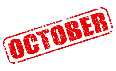 Ekim kırmızı damga metni